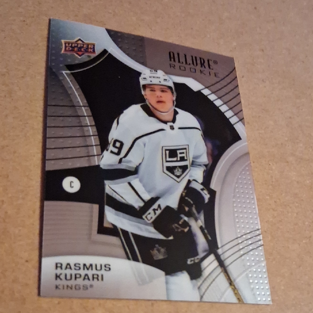 Allure Rookie Card with Silver and Black Accents